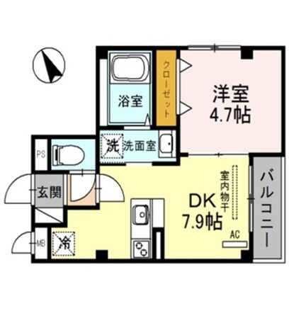 SHOの物件間取画像